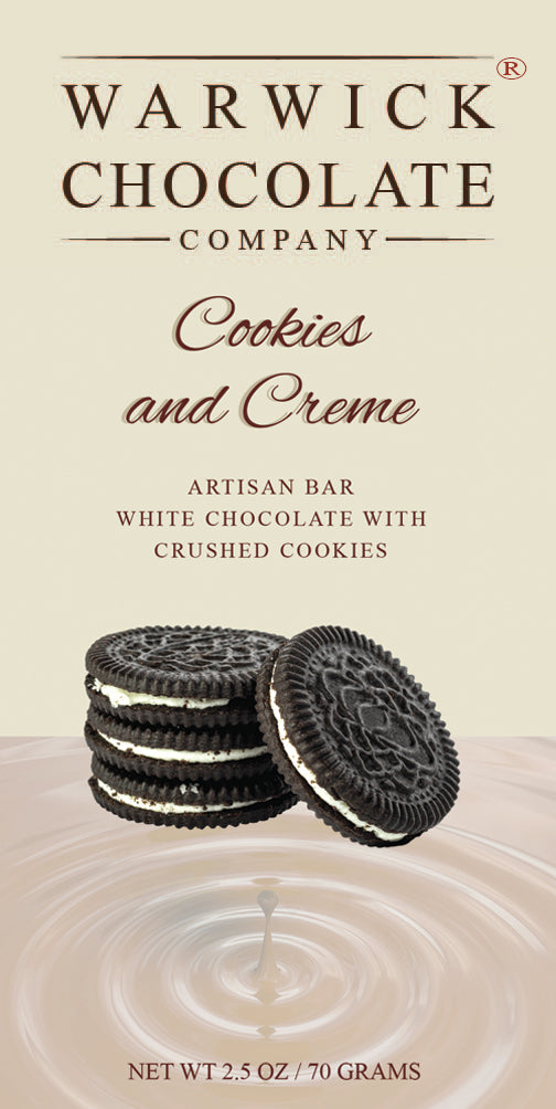 Cookies & Creme White Chocolate Bar