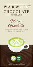 Load image into Gallery viewer, Matcha Green Tea Chocolate Bar - Milk & Dark