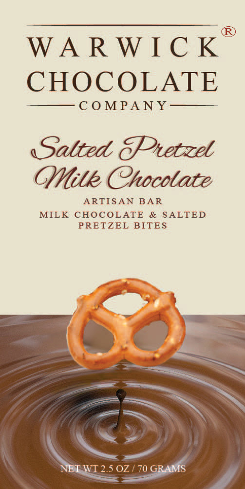 Salted Pretzel Milk Chocolate Bar