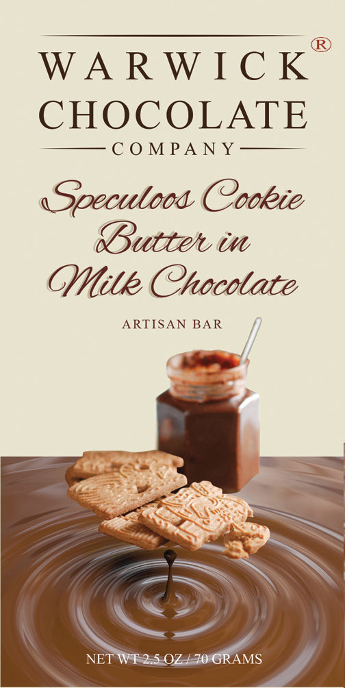 Speculoos Cookie Butter Milk Chocolate Bar