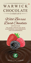 Load image into Gallery viewer, Wild Berries Dark Chocolate Bar
