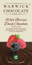 Load image into Gallery viewer, Wild Berries Dark Chocolate Bar
