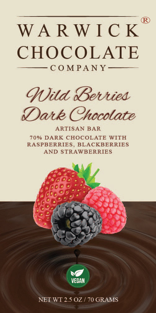 Wild Berries Dark Chocolate Bar