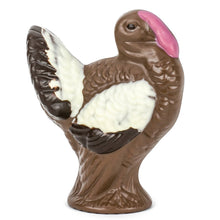 Load image into Gallery viewer, 8 ozs of delicious Chocolate hand-crafted into handsome turkeys for Hostess gift & Thanksgiving treat