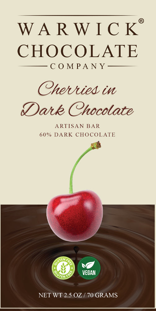 Cherries in Dark Chocolate Bar