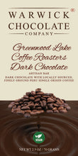 Load image into Gallery viewer, Greenwood Lake Coffee Roasters Chocolate Bar - Milk &amp; Dark
