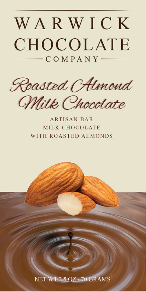 Roasted Almond Chocolate Bar - Milk & Dark