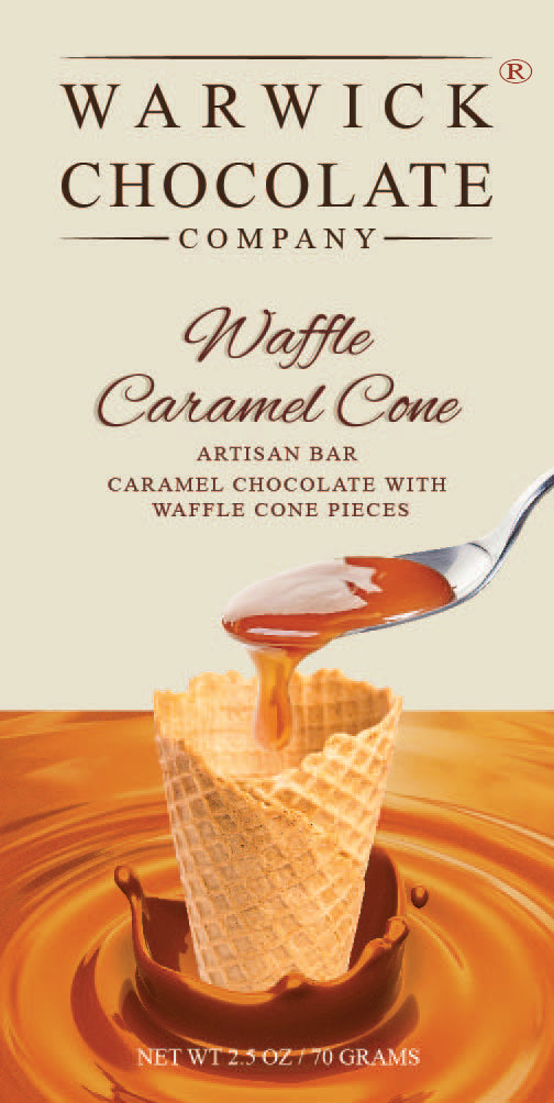 Waffle Cone Caramel Chocolate Bar