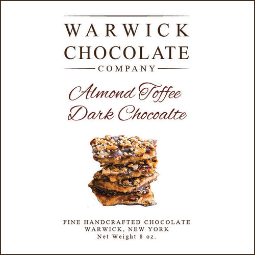 Boxed Dark Chocolate Almond Toffee