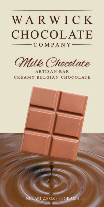 Artisan Belgian Milk Chocolate Bar 