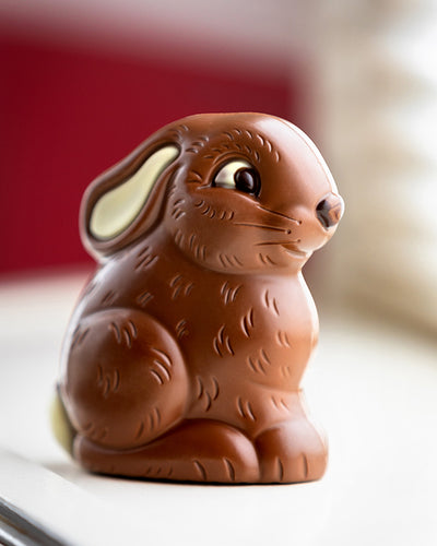 Flopsy Chocolate Bunny made from delicious chocolate & all-natural ingredients