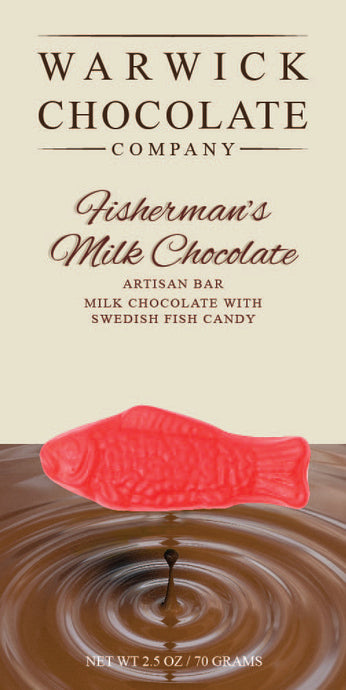 Artisan  Chocolate Bar - Milk Chocolate with Swedish Fish Candy