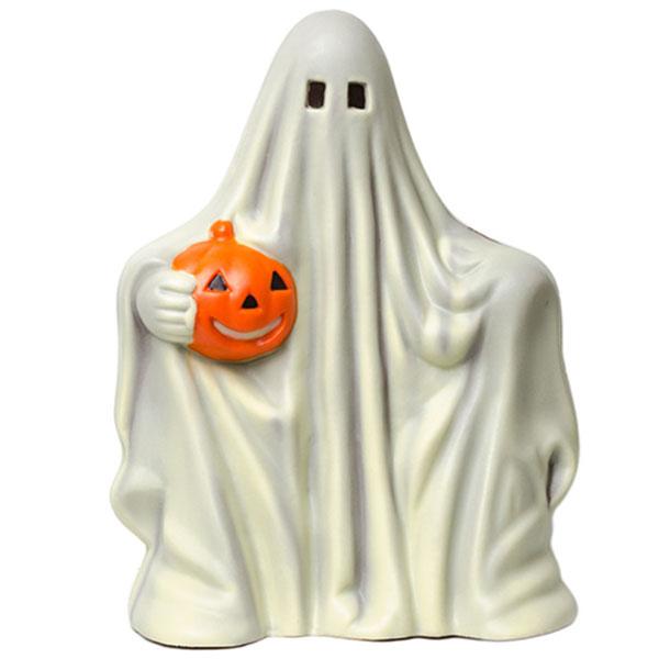 White Chocolate Halloween Centerpiece Ghost 