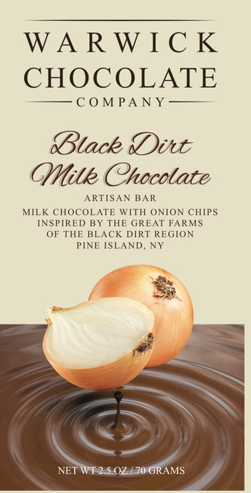 Artisan Milk Chocolate Bar with Onion Chips